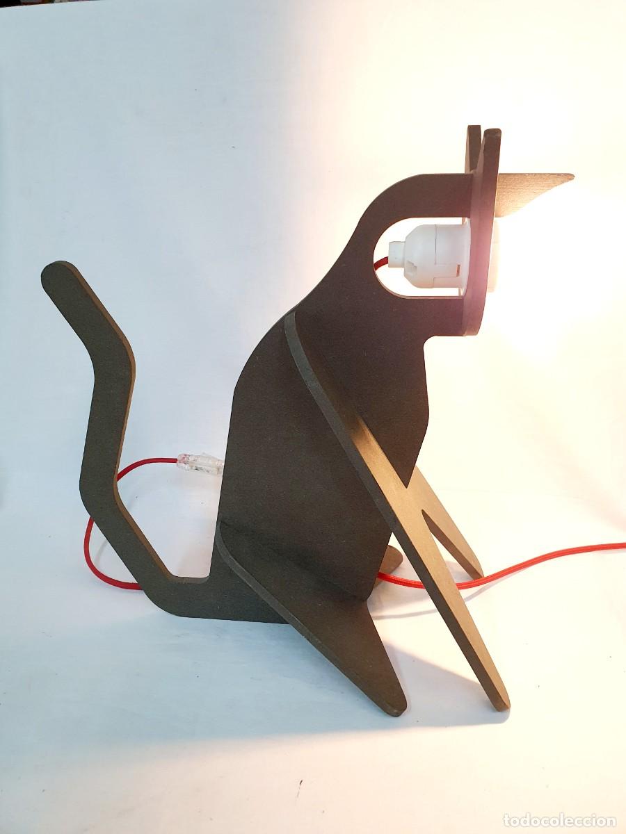 Vintage: L&aacute;mpara gato de dise&ntilde;o, ENO Studio. - Foto 5