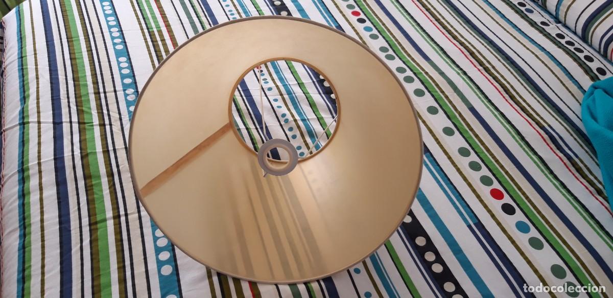 Vintage: PANTALLA LAMPARA DE SOBREMESA 40 CM - Foto 2
