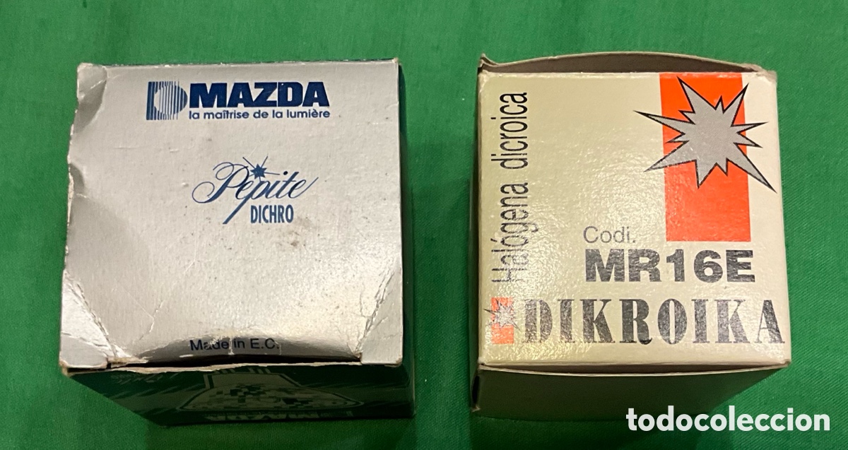 Vintage: DOS BOMBILLAS HAL&Oacute;GENAS. Tipo dicroica (2x6&euro;) - Foto 3