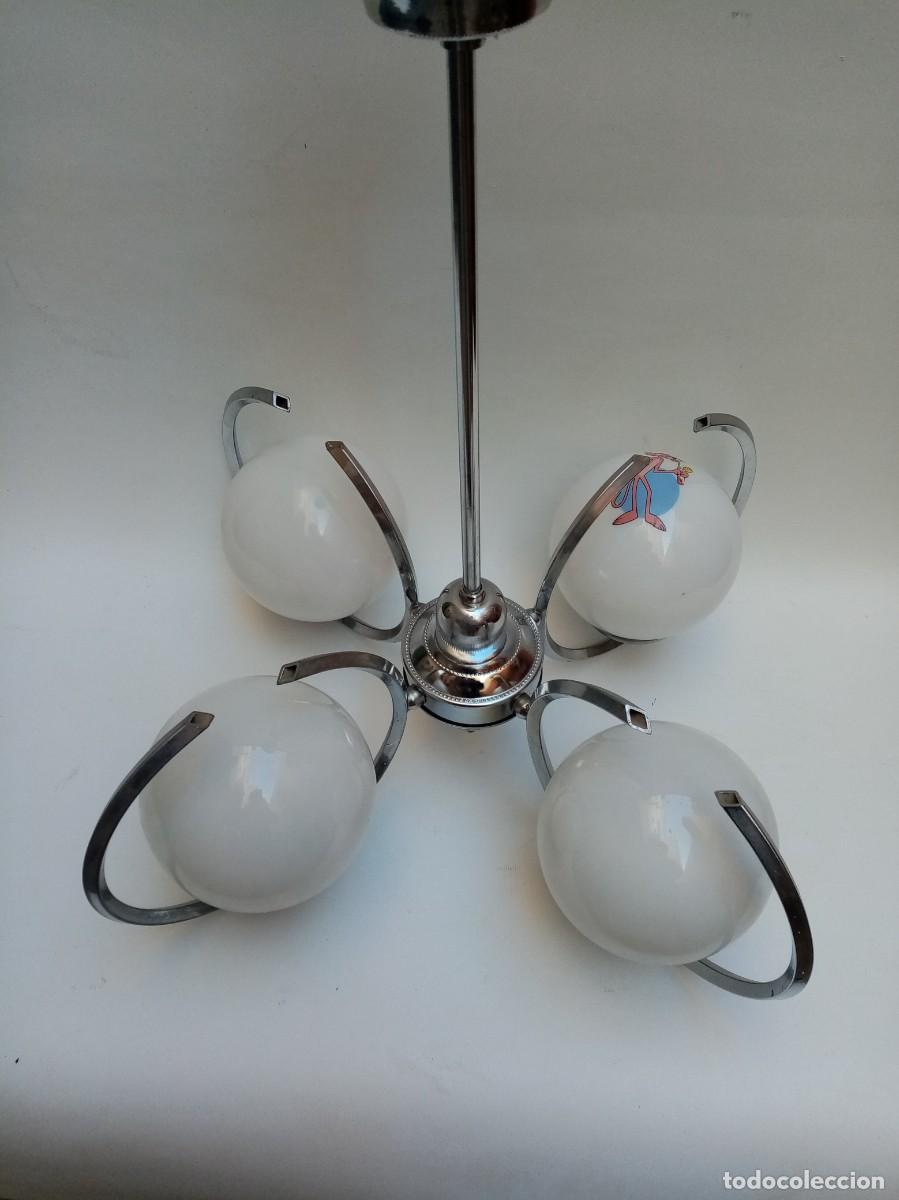 Vintage: lampara de techo- - Foto 2