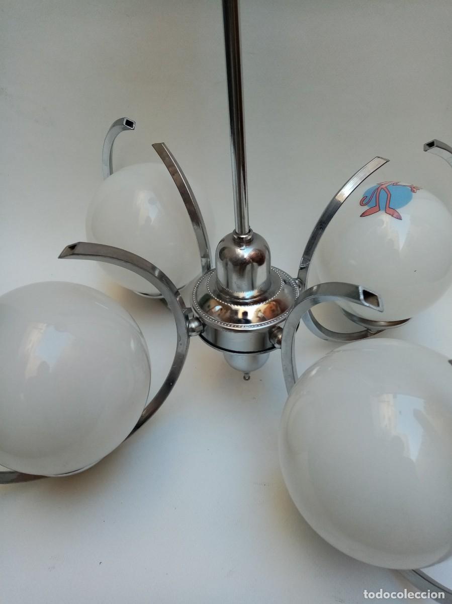 Vintage: lampara de techo- - Foto 3