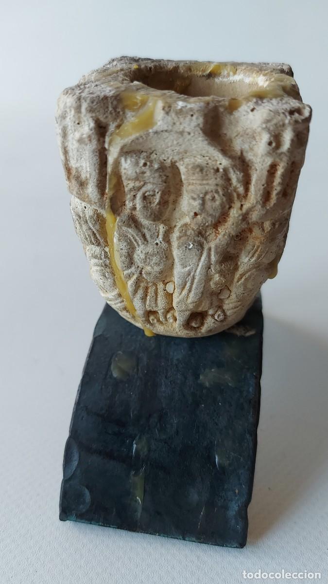 Vintage: PORTAVELAS PIEDRA - Foto 5
