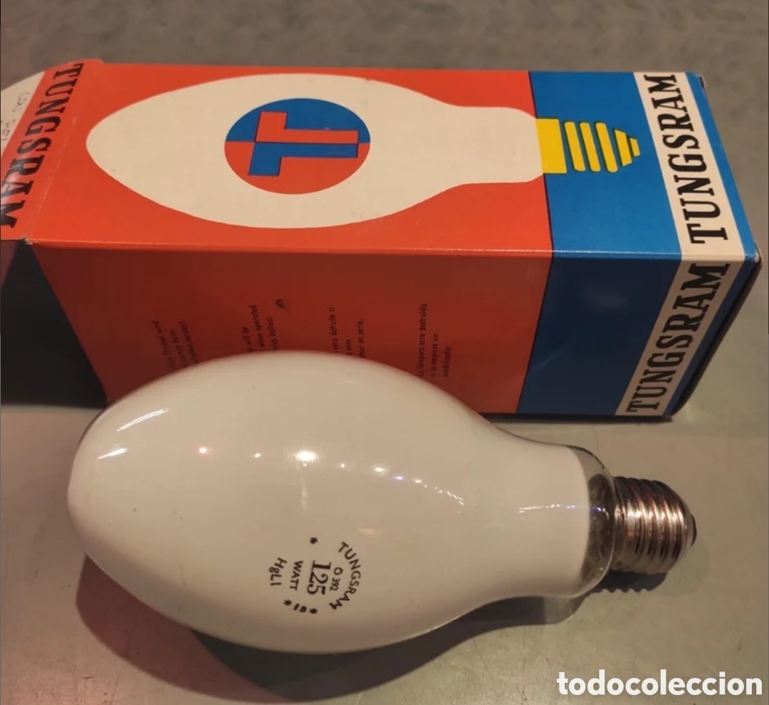 Vintage: L&aacute;mpara vapor 125W. Nueva. - Foto 1