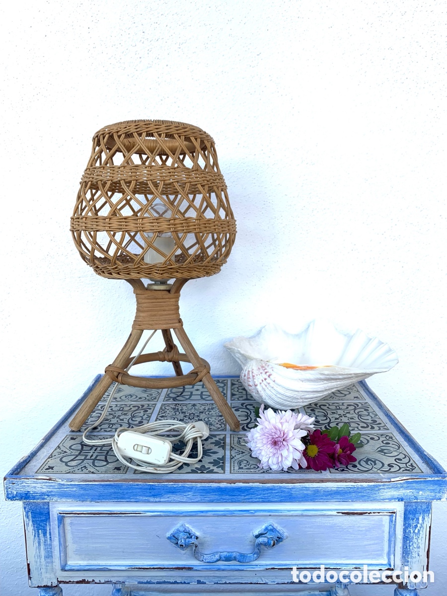 Vintage: L&Aacute;MPARA DE MESA VINTAGE - Foto 3