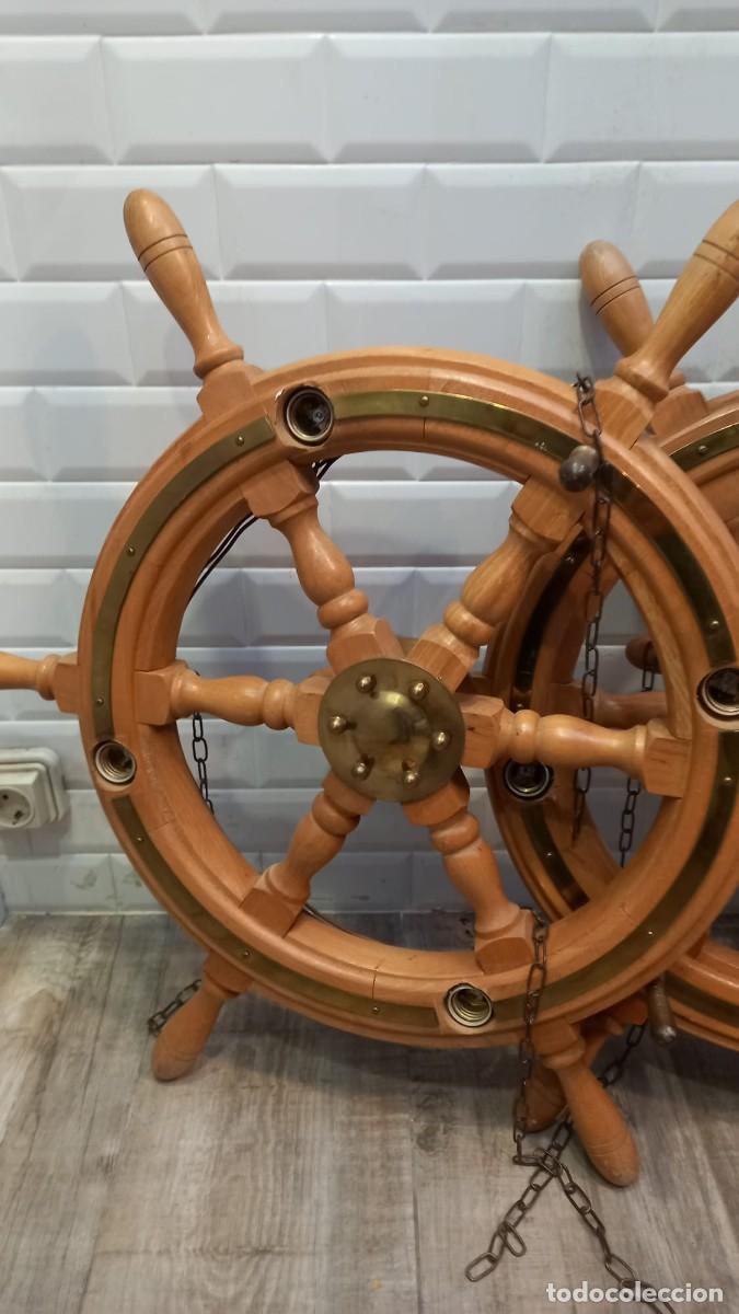 Vintage: L&Aacute;MPARAS NAUTICAS DE TIMON - Foto 3
