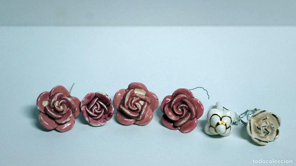 Vintage: FLORES DECORATIVAS PARA LAMPARAS - Foto 1