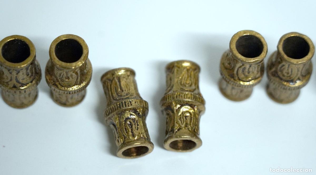 Vintage: PIEZAS DE BRONCE PARA LAPMARAS - Foto 2