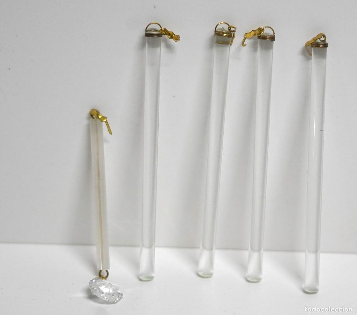 Vintage: CRISTAL LAMPARA 5 UNIDADES - Foto 1