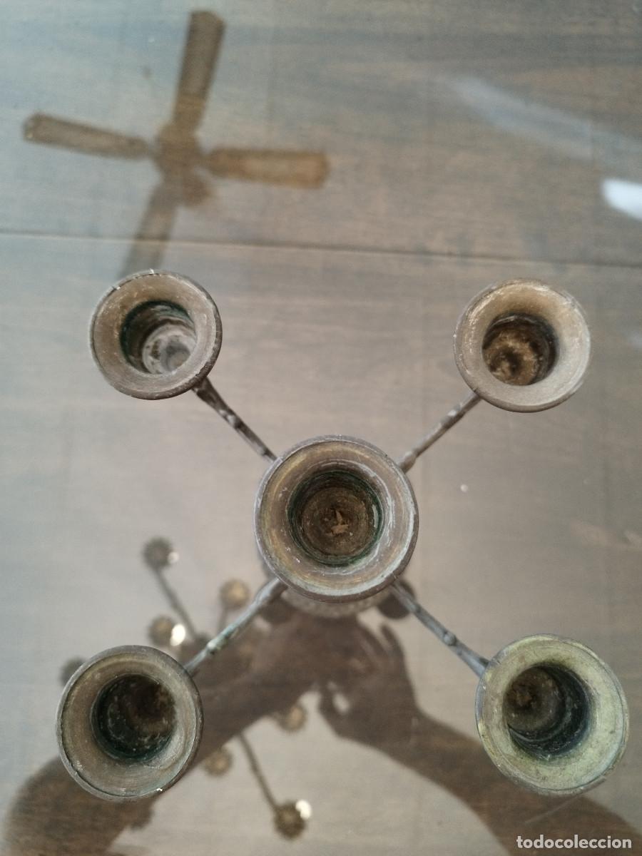 Vintage: Candelabro bronce - Foto 3
