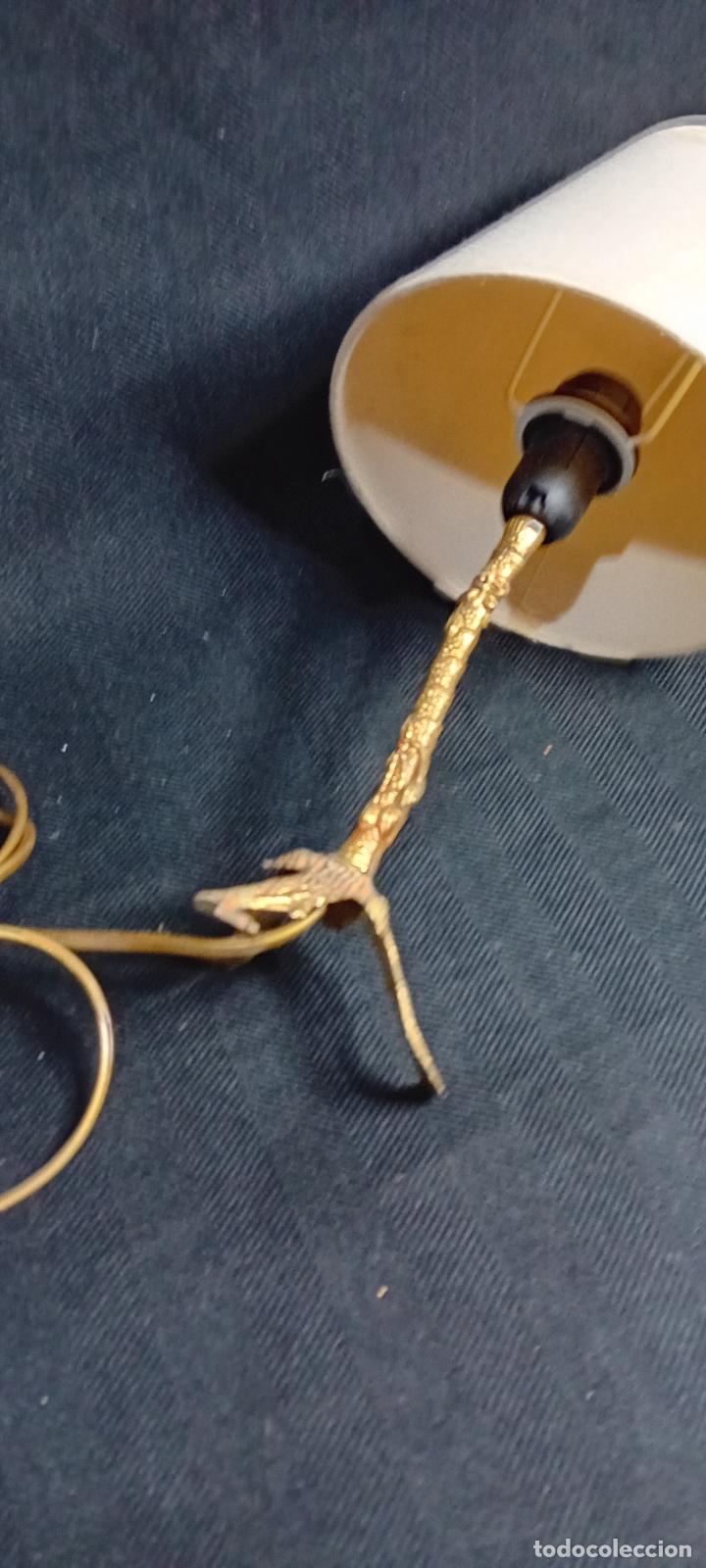 Vintage: PEQUE&Ntilde;A L&Aacute;MPARA DE MESA - Foto 4
