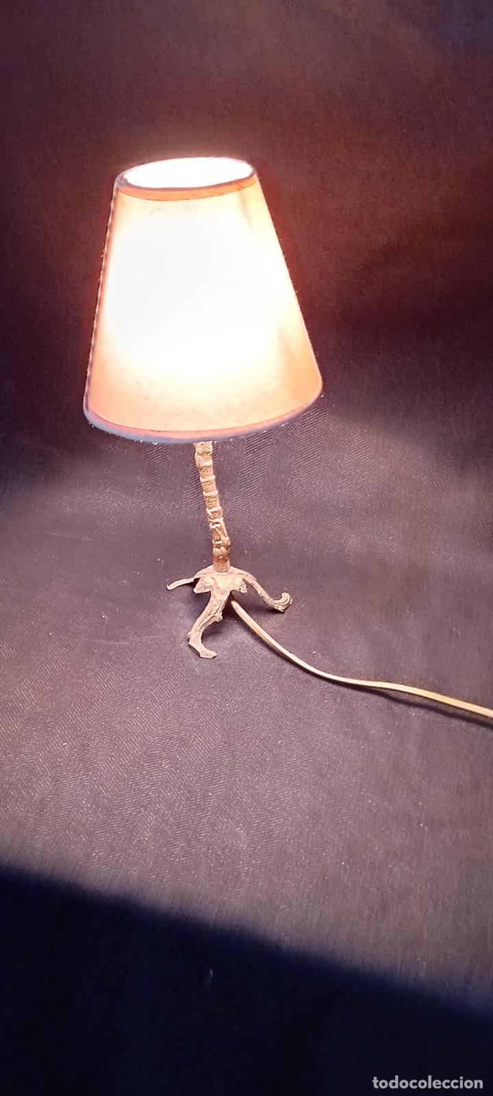 Vintage: PEQUE&Ntilde;A L&Aacute;MPARA DE MESA - Foto 10