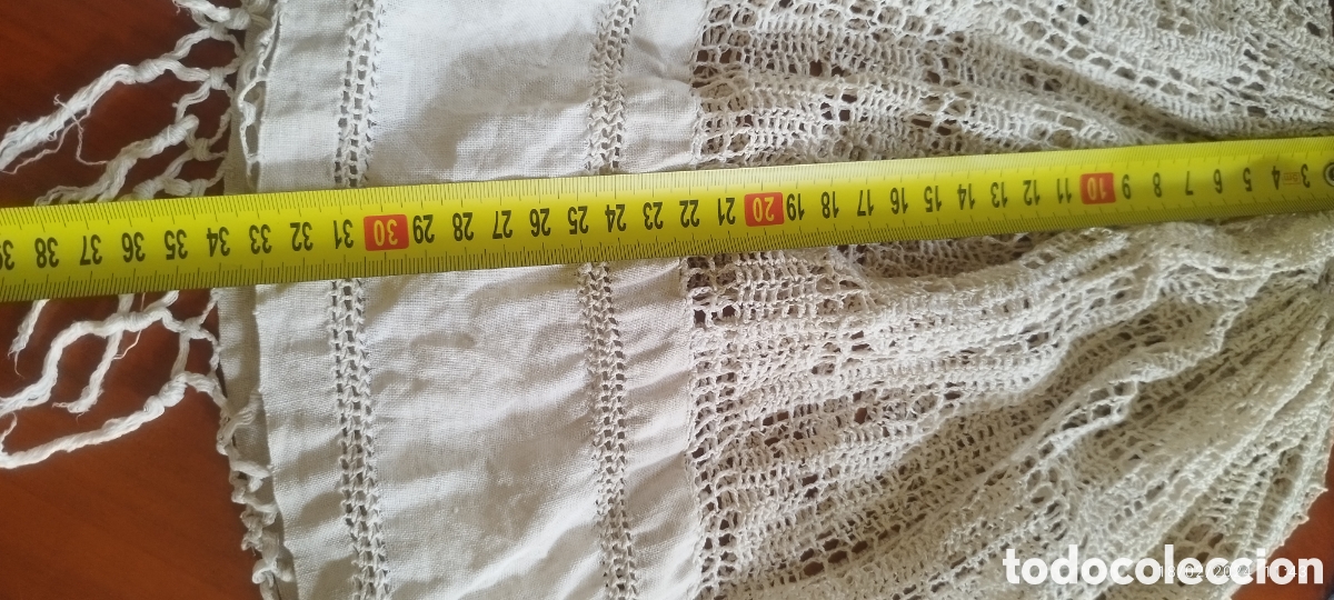 Vintage: Cubre pantallas de hilo - Foto 3