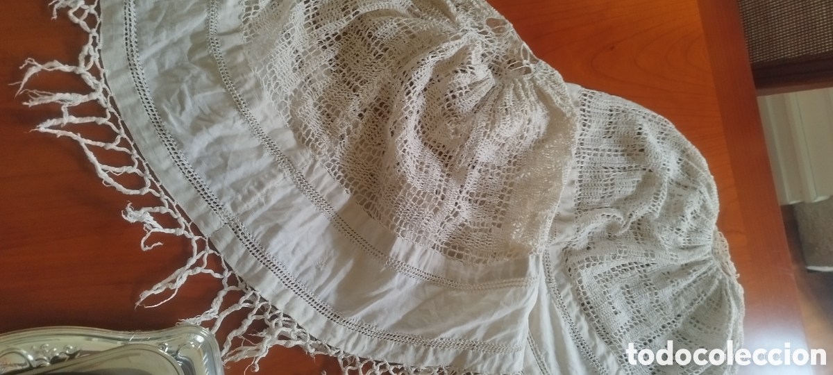 Vintage: Cubre pantallas de hilo - Foto 5