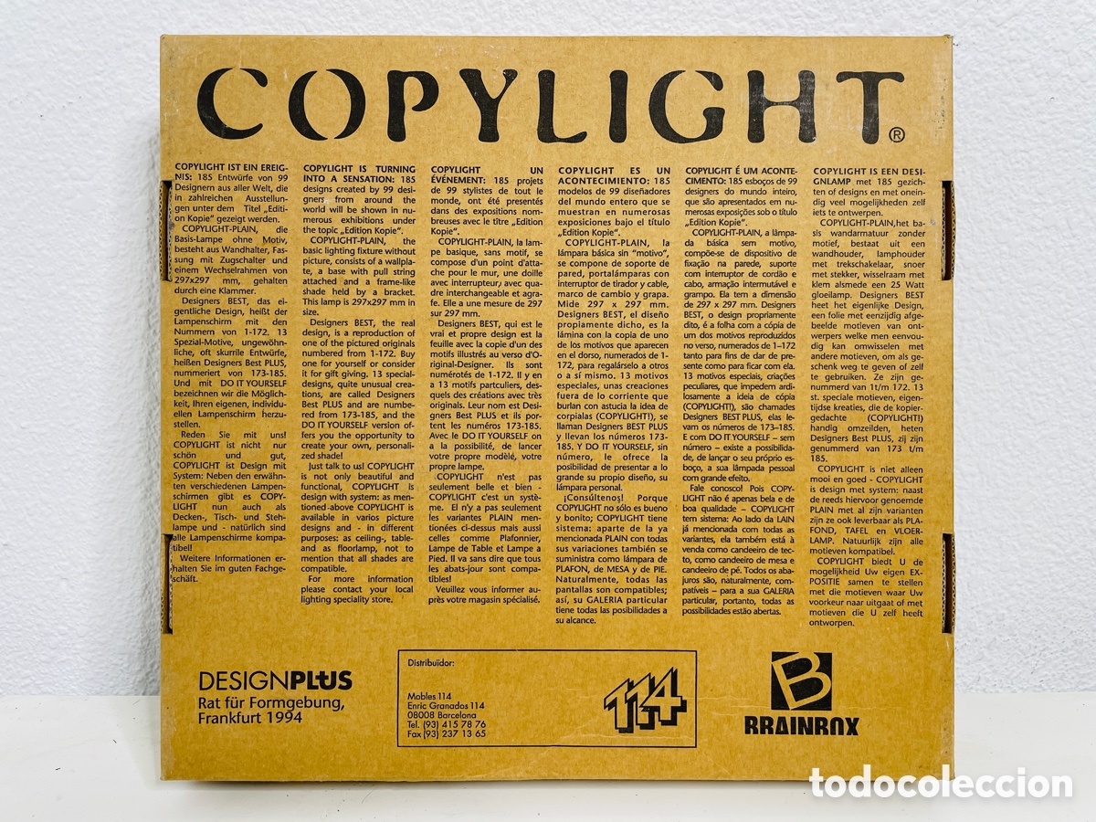 Vintage: Copylight Lamp Design Germany 1994 - Foto 2