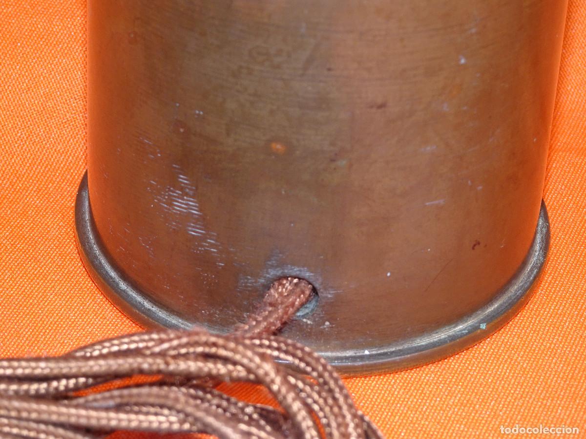Vintage: Lampara en bronce,base,sobremesa. - Foto 4
