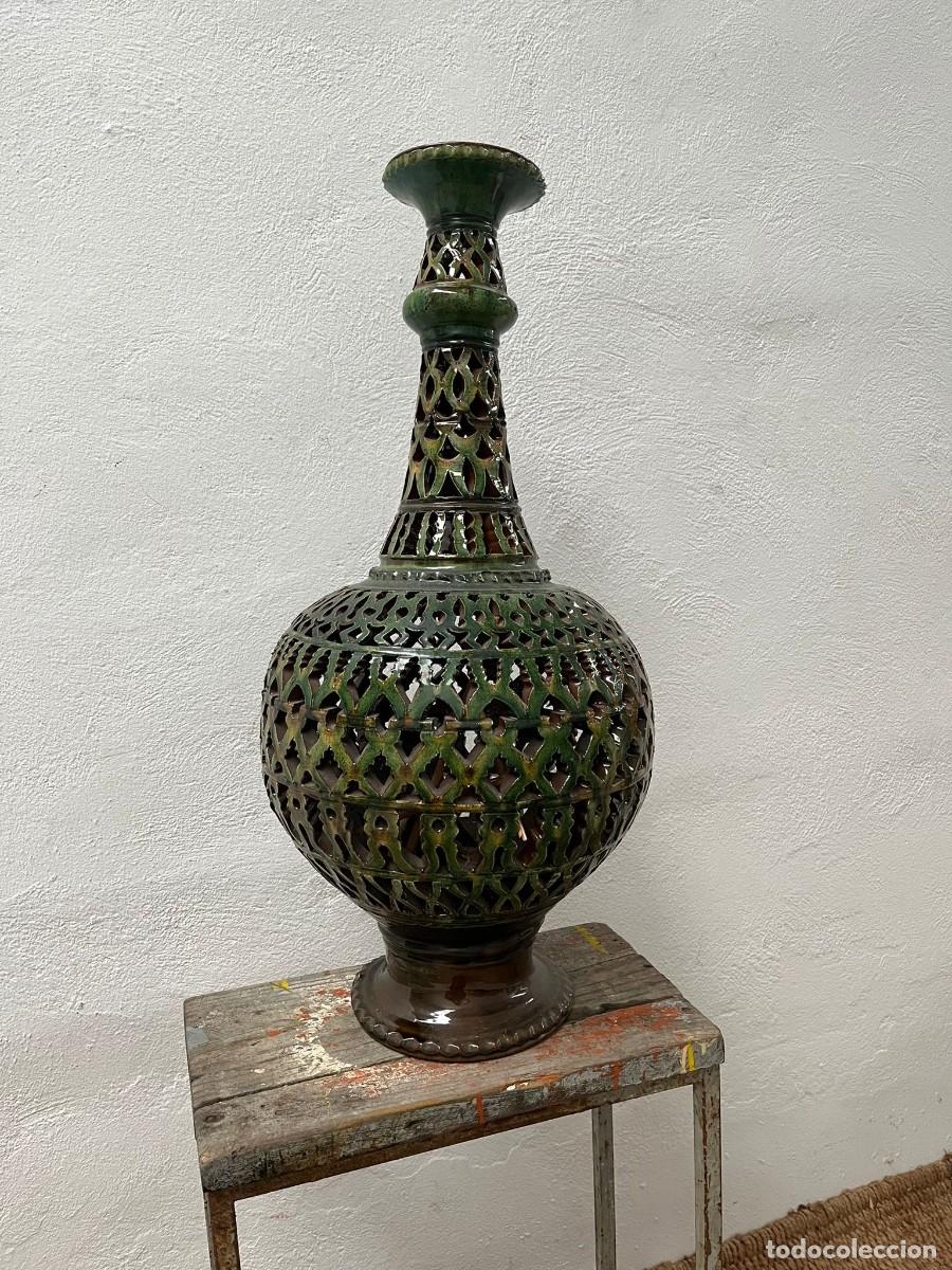 Vintage: Remate o elemento con decorativos calados para l&aacute;mparas o apliques, hecho por (Tito en &Uacute;beda).