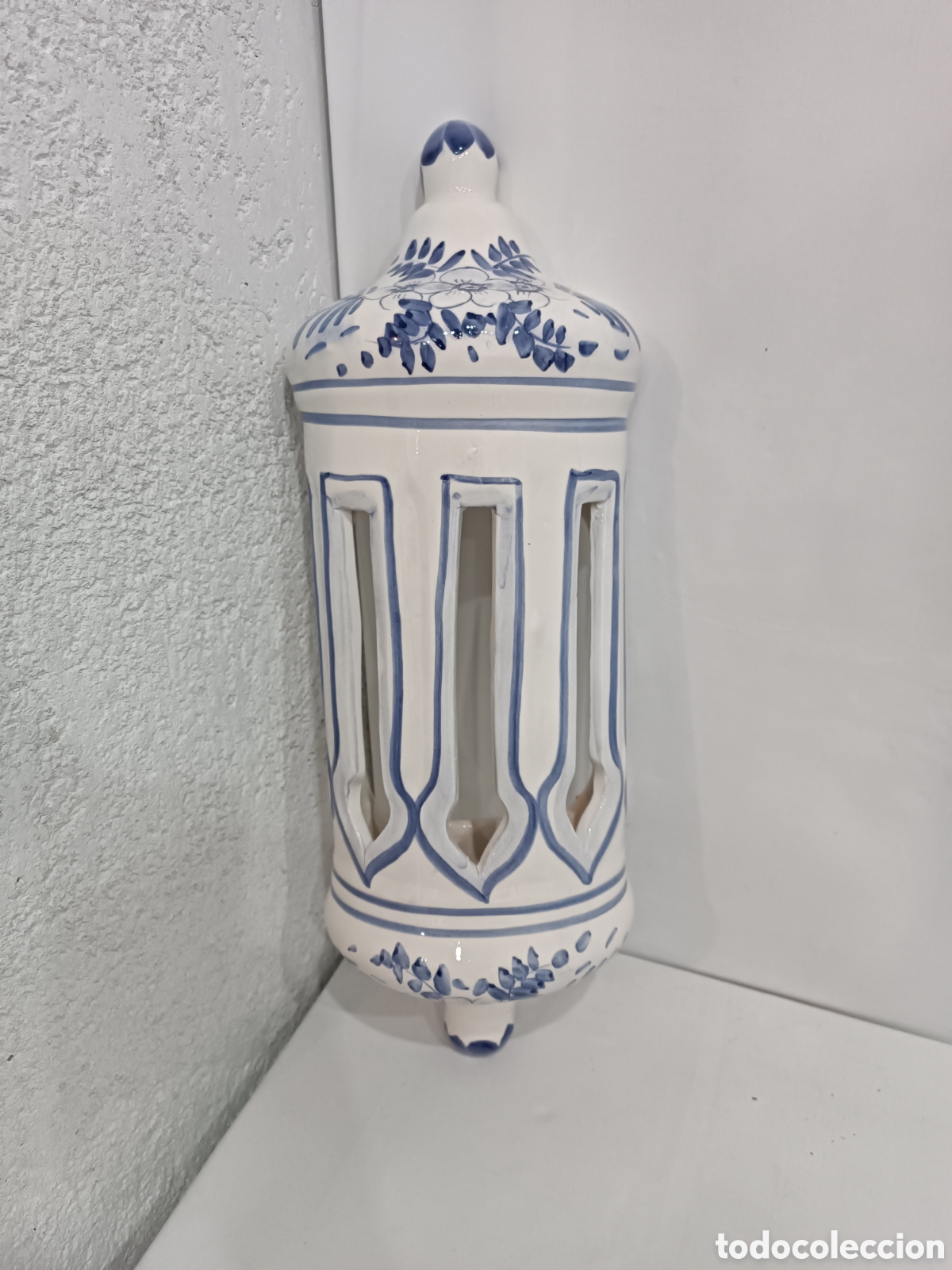 Vintage: APLIQUE DE CER&Aacute;MICA GRAN TAMA&Ntilde;O - Foto 2