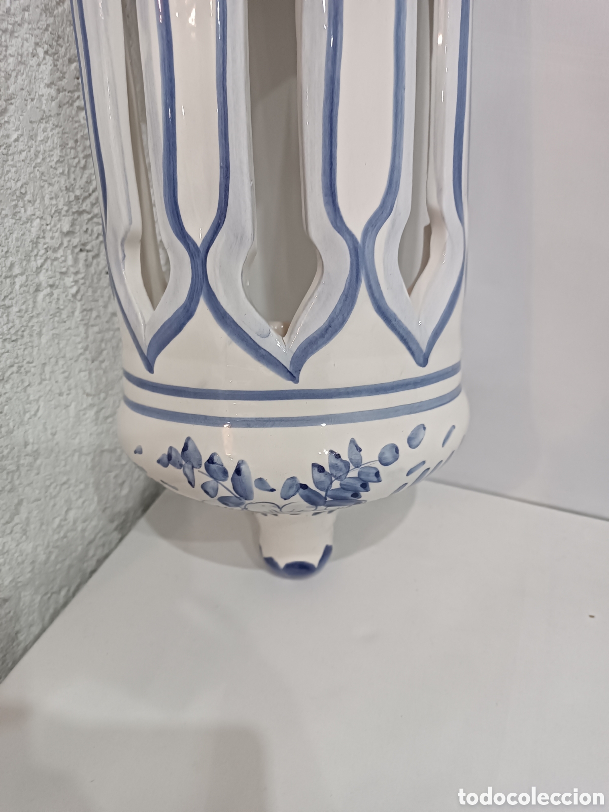 Vintage: APLIQUE DE CER&Aacute;MICA GRAN TAMA&Ntilde;O - Foto 4