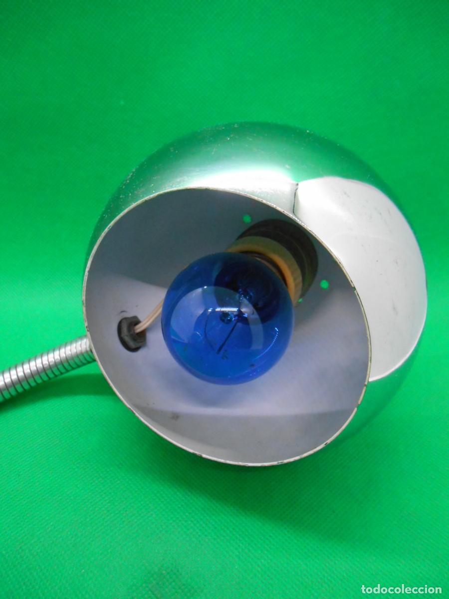 Vintage: FLEXO CROMADO VINTAGE - SPACE AGE - EYEBALL - - Foto 3