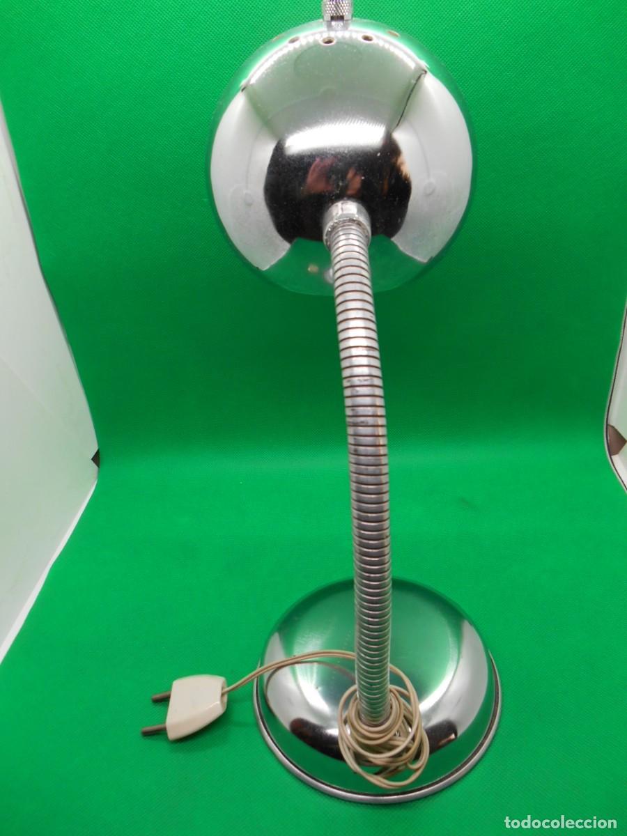 Vintage: FLEXO CROMADO VINTAGE - SPACE AGE - EYEBALL - - Foto 6