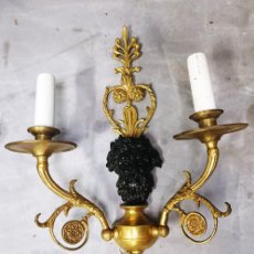 Vintage: LAMPARA BRONCE APLIQUE IMPERIO