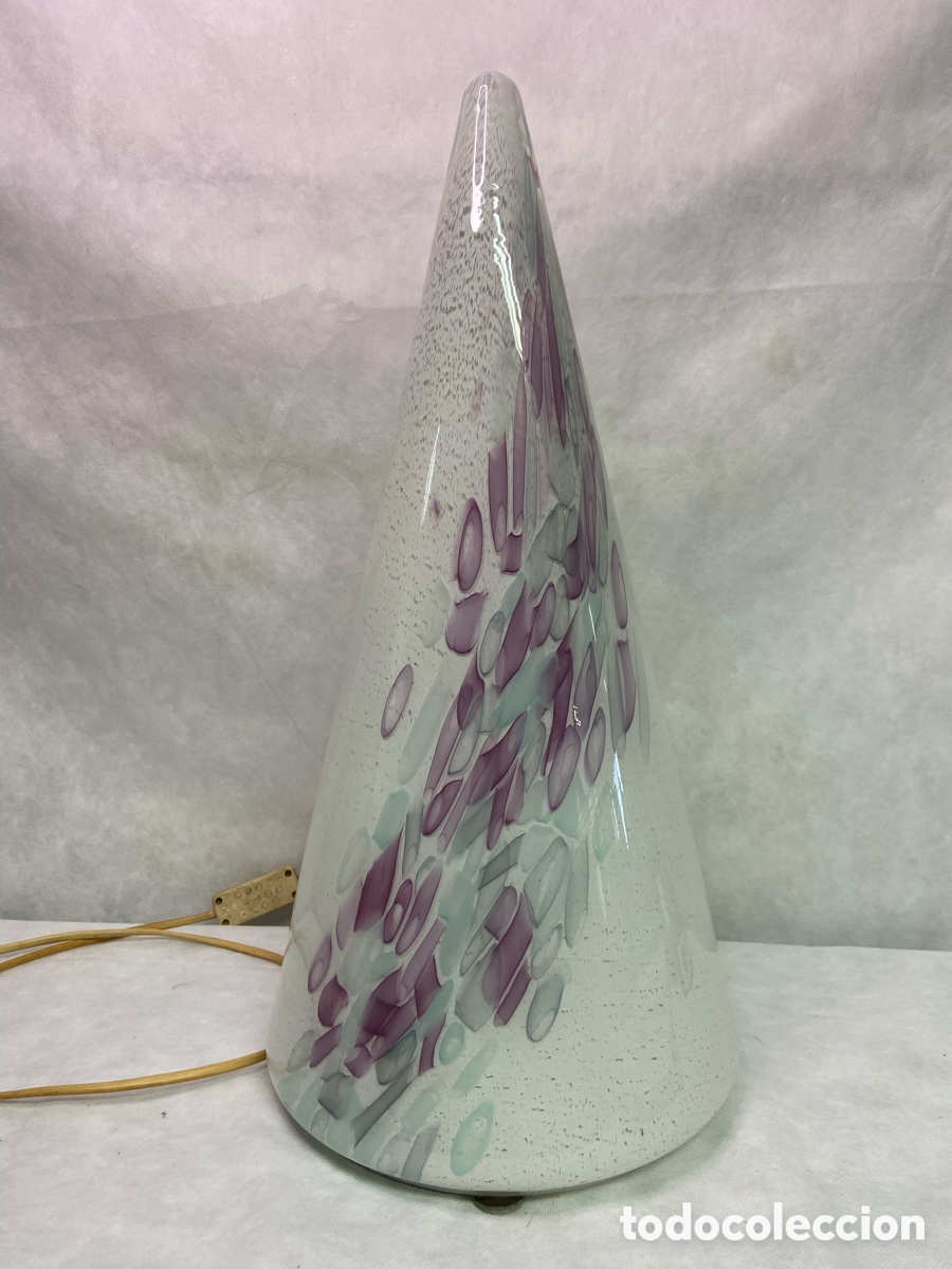 Vintage: L&aacute;mpara sobremesa Cristal de Murano - Foto 1