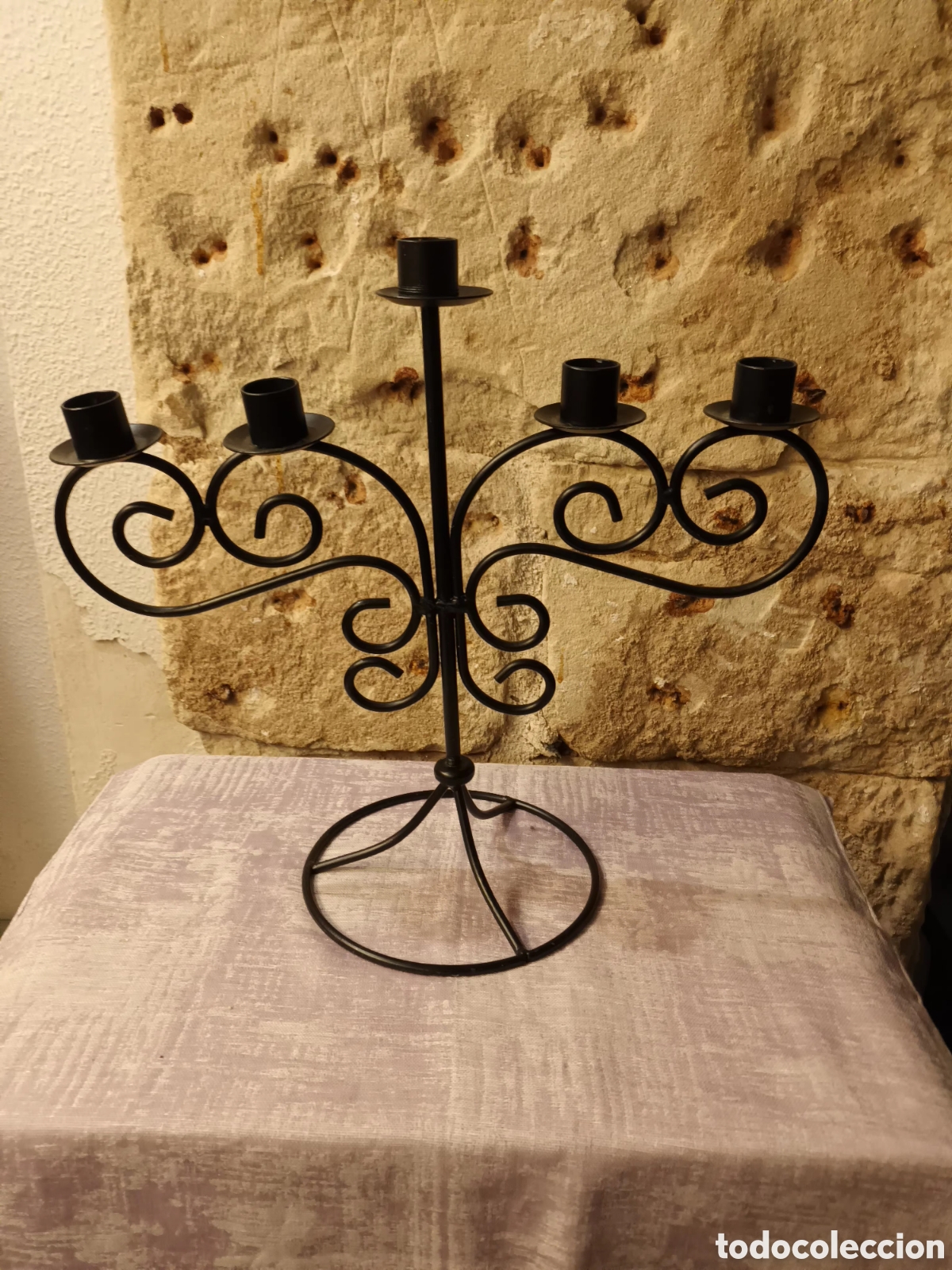 Vintage: Candelabro 5 brazos. - Foto 1