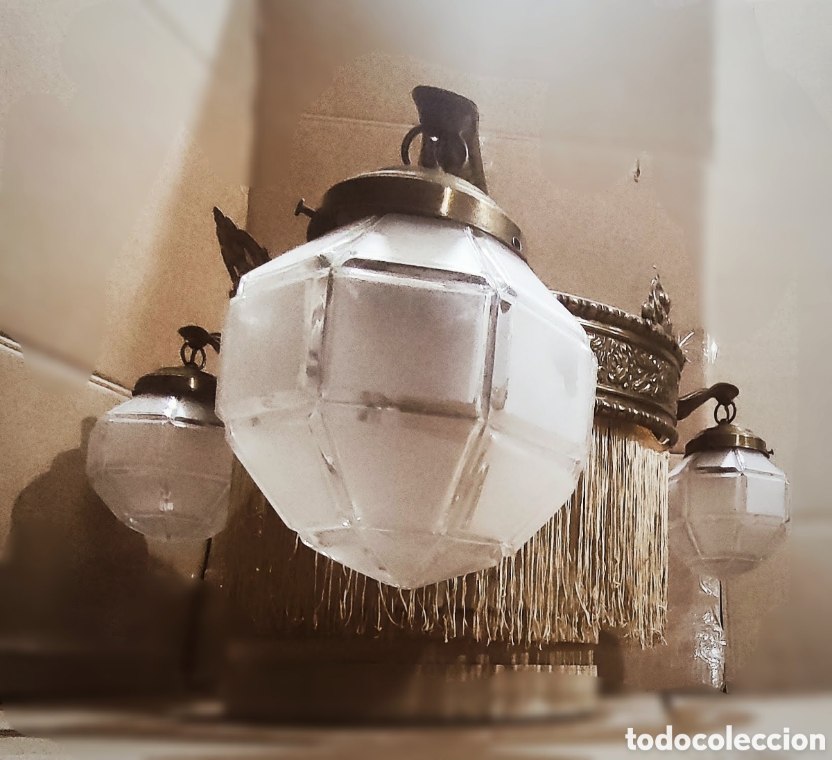 Vintage: Lampara techo modernista - Foto 3
