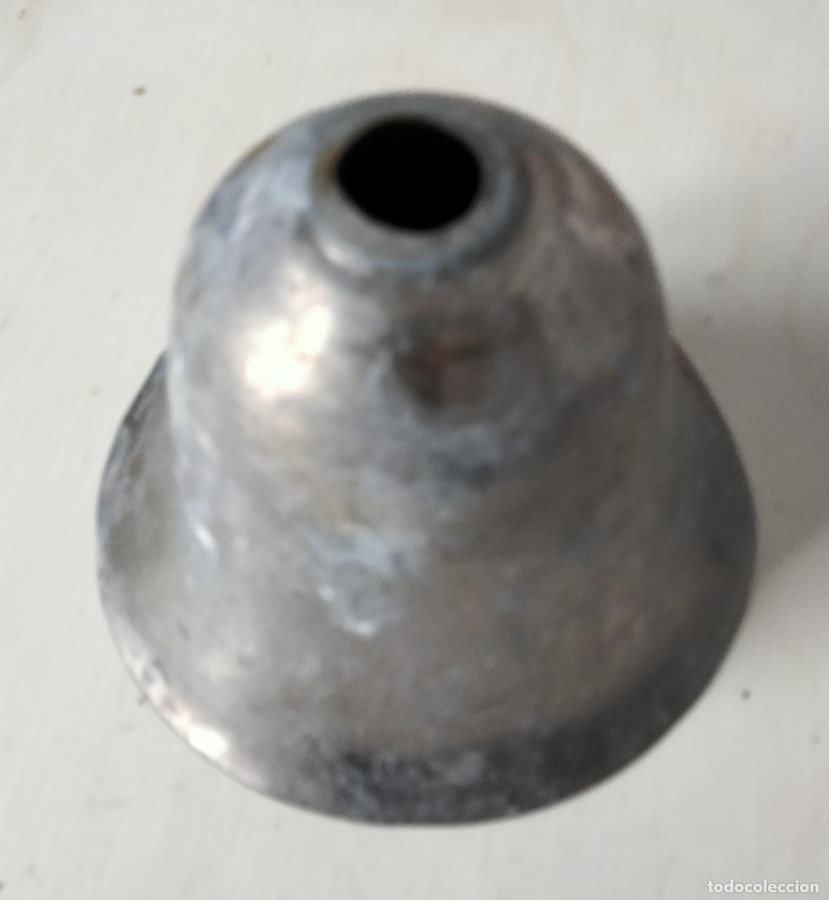 Vintage: Campana metal. L&aacute;mpara. - Foto 1