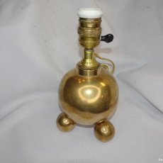 Vintage: LAMPARA EN BRONCE DISEÑO DE ( GUSUMS BRUCK )