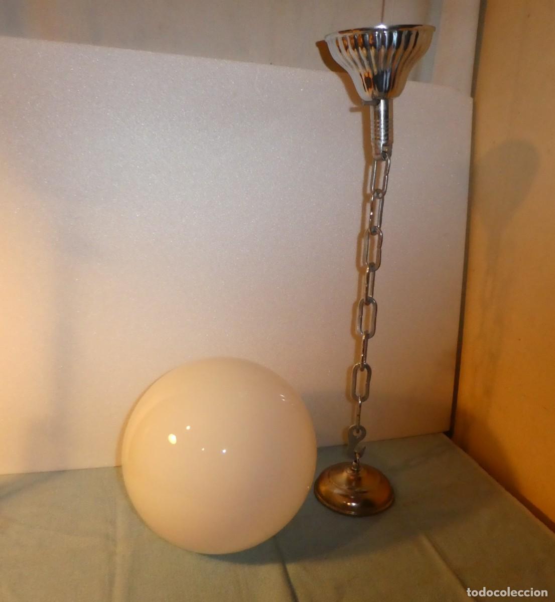 Vintage: GLOBO CRISTAL BLANCO - Foto 5