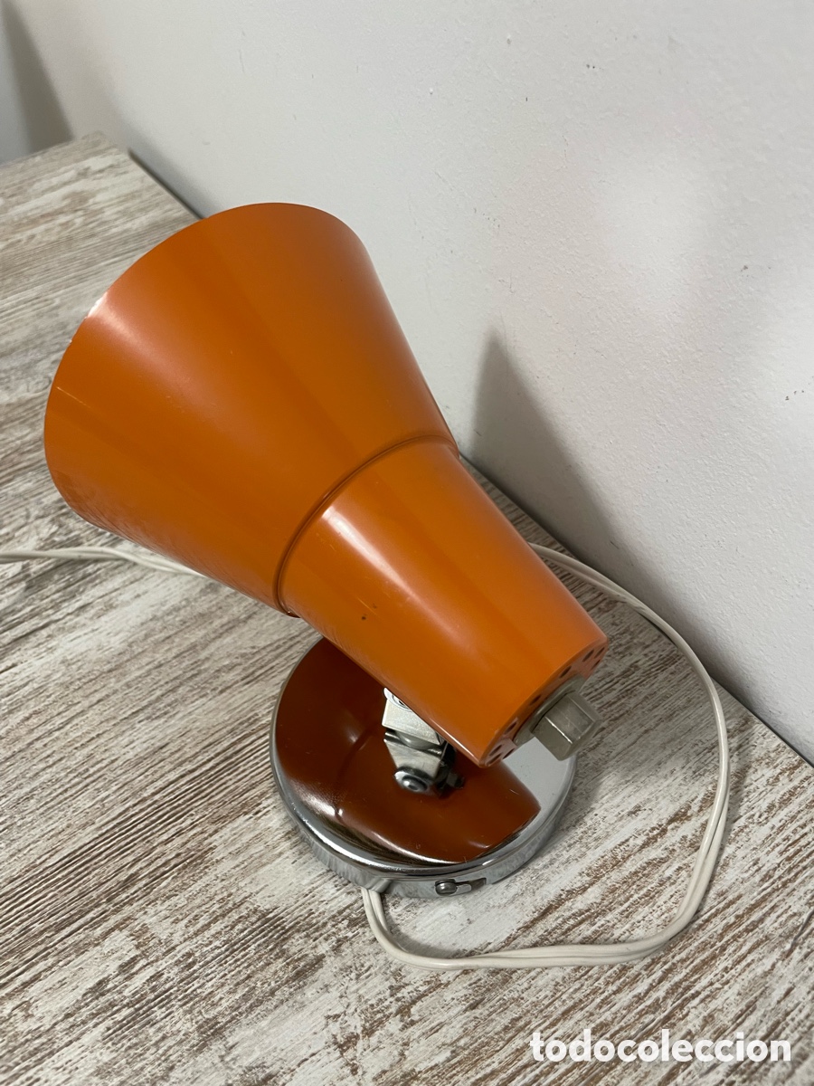Vintage: FOCO/APLIQUE PARED NARANJA - Foto 5