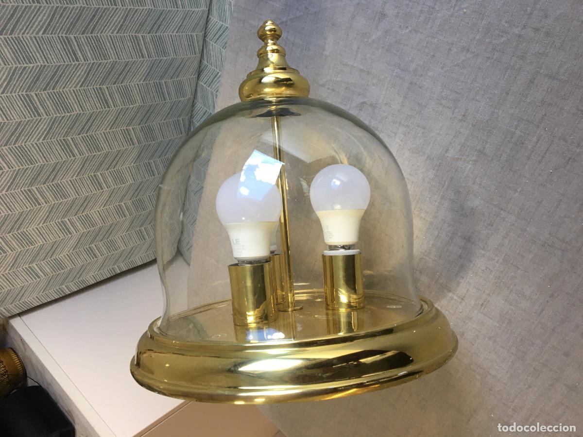 Vintage: Lampara de cristal det echo - Foto 2