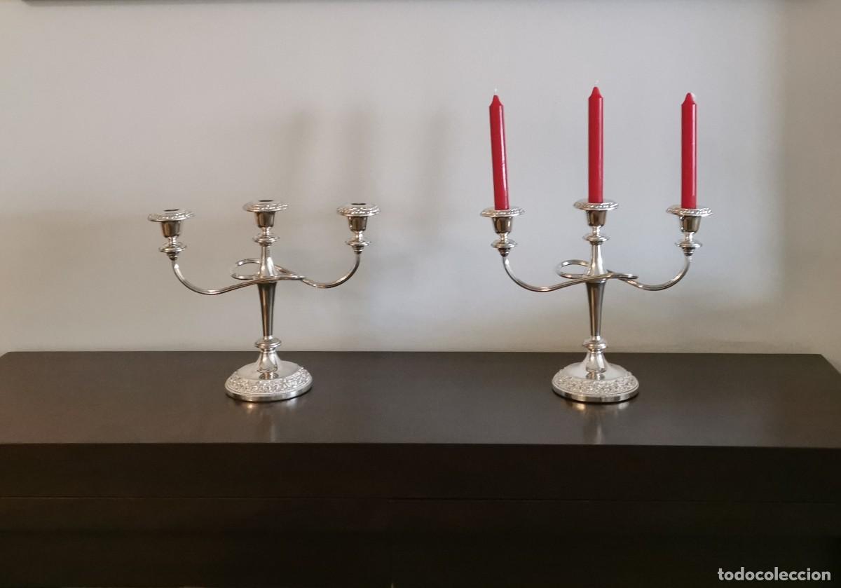 Vintage: CANDELABROS INGLESES - Foto 1