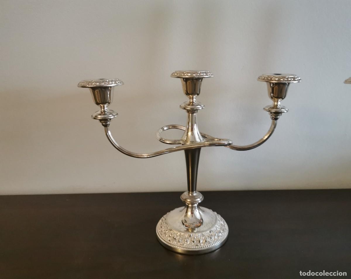 Vintage: CANDELABROS INGLESES - Foto 2