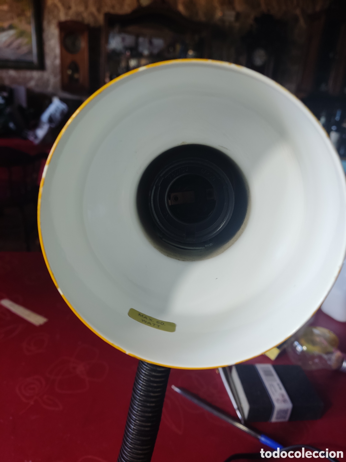 Vintage: L&aacute;mpara de mesa flexo massive Belgium - Foto 6