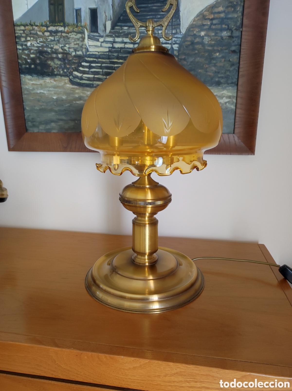 Vintage: L&aacute;mpara de mesa vintage - Foto 2