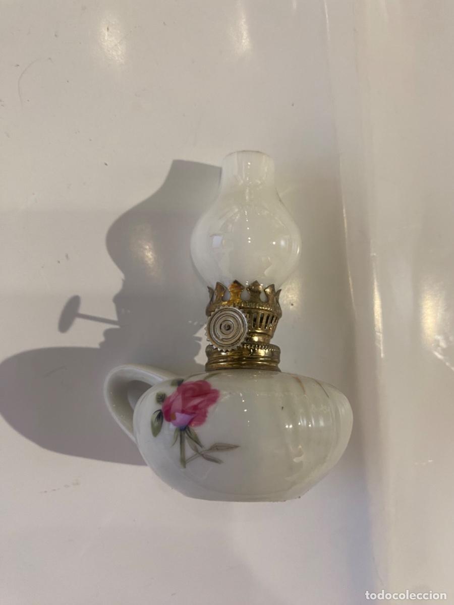 Vintage: L&aacute;mpara de Porcelana Peque&ntilde;a - Foto 1
