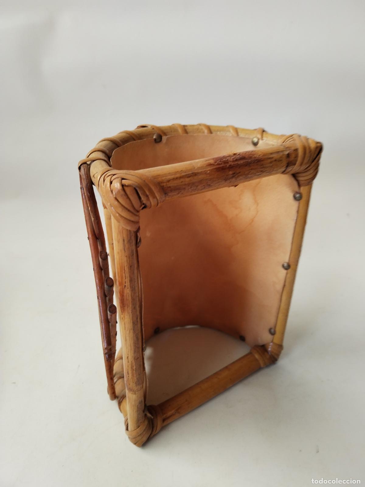 Vintage: aplique moderno de mimbre - Foto 3