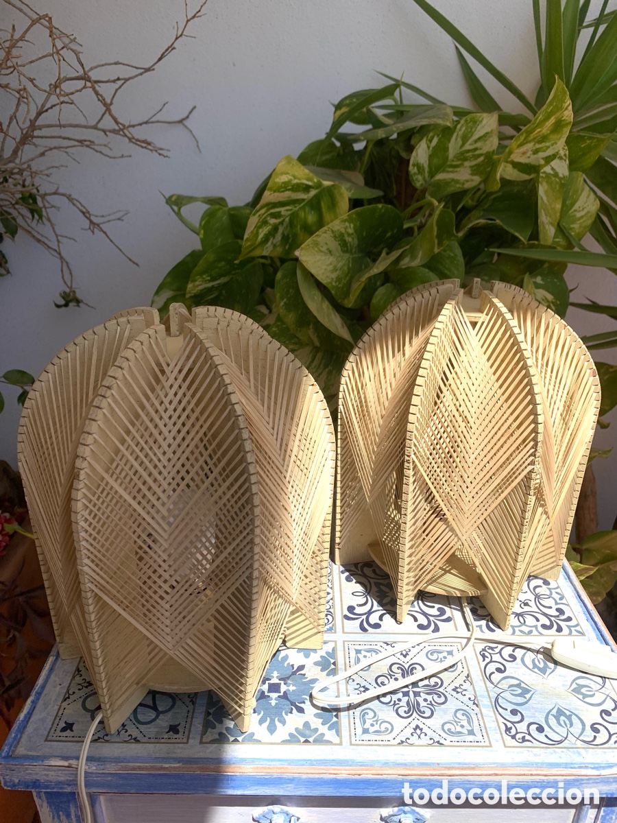 Vintage: L&Aacute;MPARAS N&Oacute;RDICAS DE MESA - Foto 5