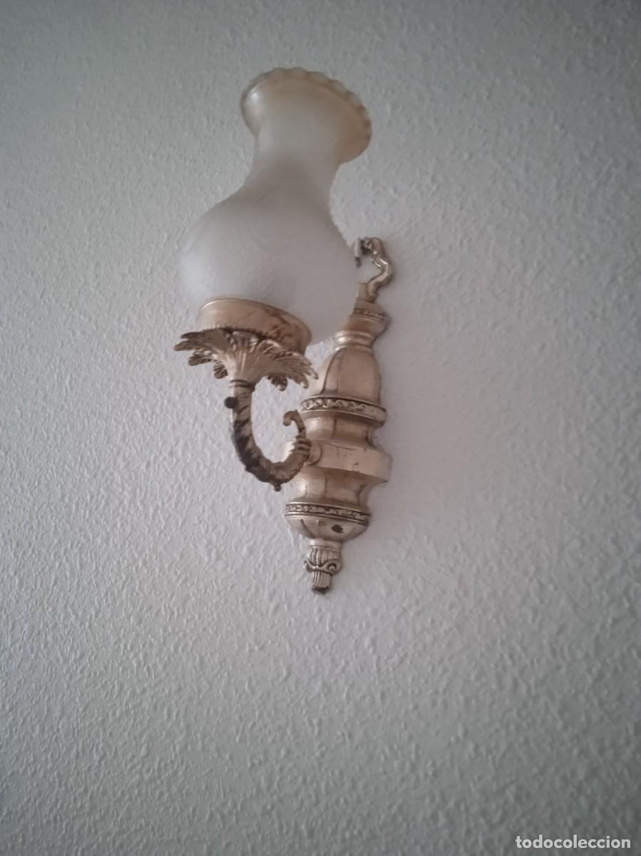 Vintage: Aplique antiguo en metal - Foto 3