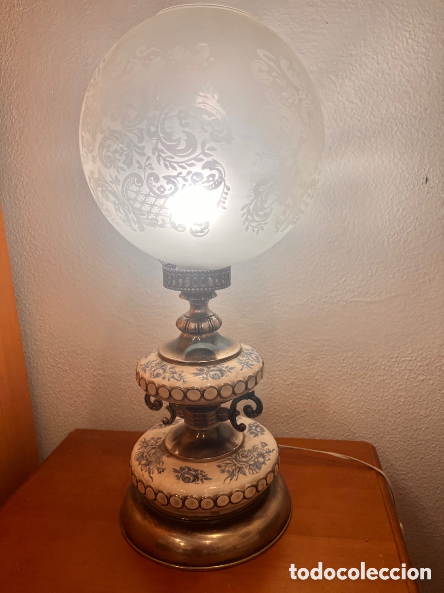 Vintage: L&aacute;mpara de mesa vintage - Foto 2