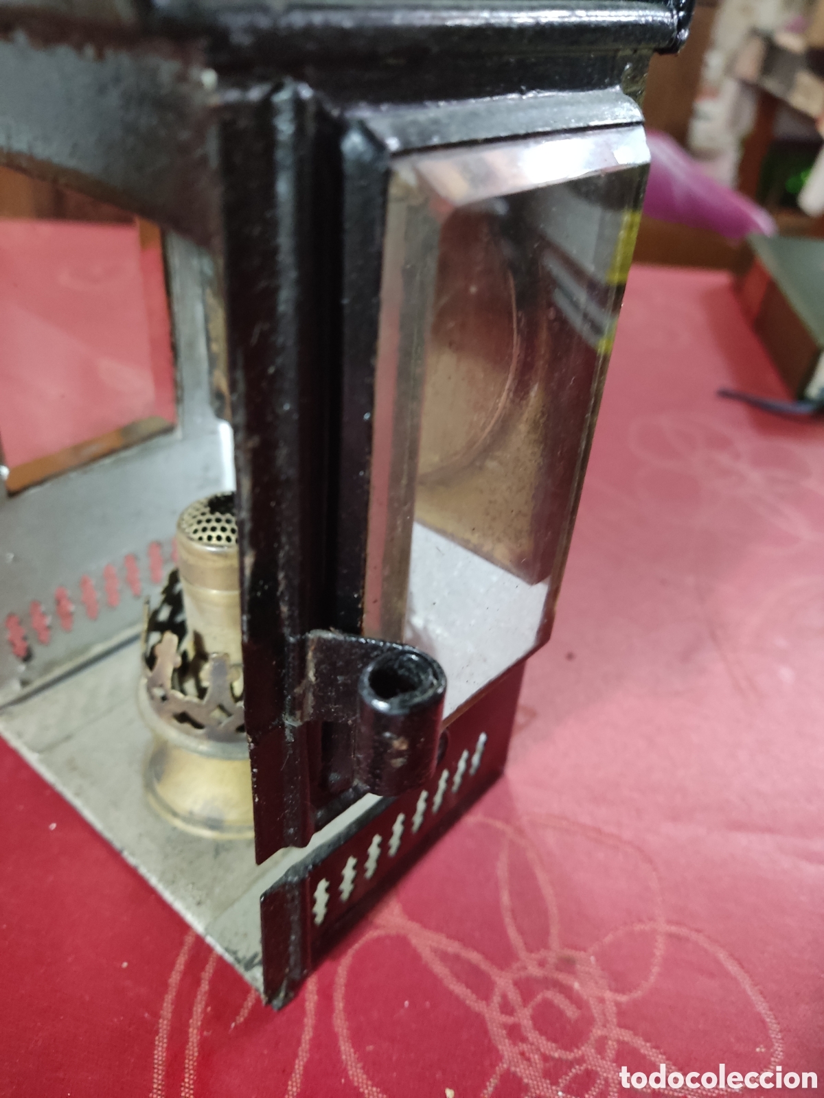 Vintage: Antiguo farol ( altura 26 cm ) - Foto 3