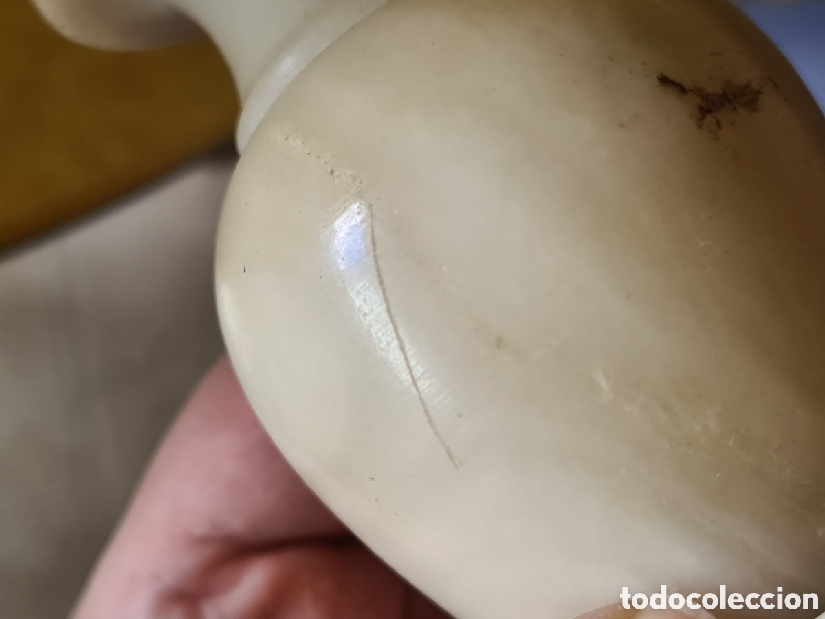 Vintage: Lampara de sobremesa con pie de marmol - Foto 6