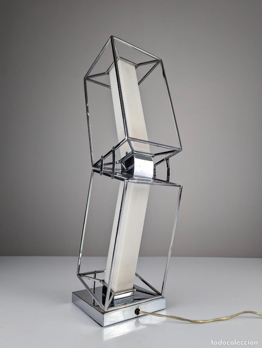 Vintage: L&aacute;mpara de mesa arquitect&oacute;nica de dise&ntilde;o 20th century - Foto 7