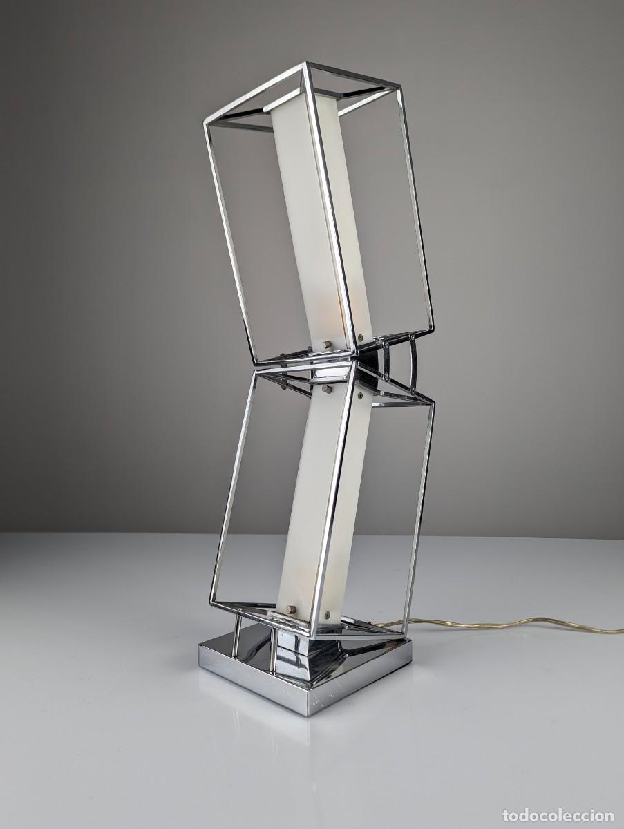 Vintage: L&aacute;mpara de mesa arquitect&oacute;nica de dise&ntilde;o 20th century - Foto 12