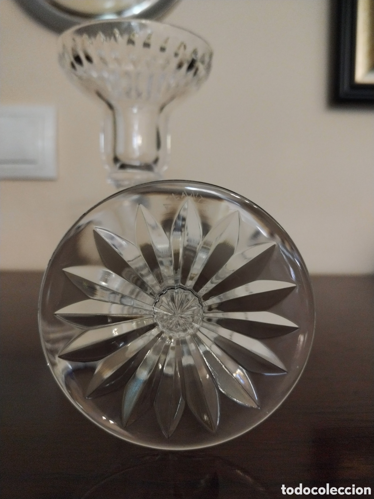 Vintage: Candelabros cristal tallado Atlantis - Foto 6