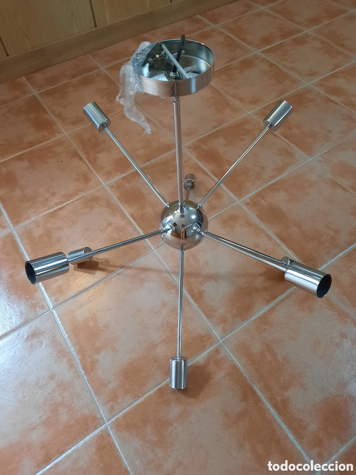 Vintage: L&aacute;mpara dise&ntilde;o Sputnik - Foto 1
