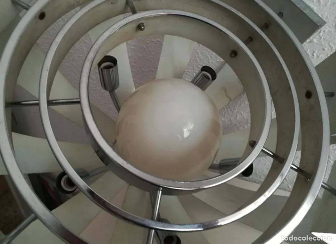Vintage: LAMPARA DE TECHO A&Ntilde;OS 70 - Foto 7