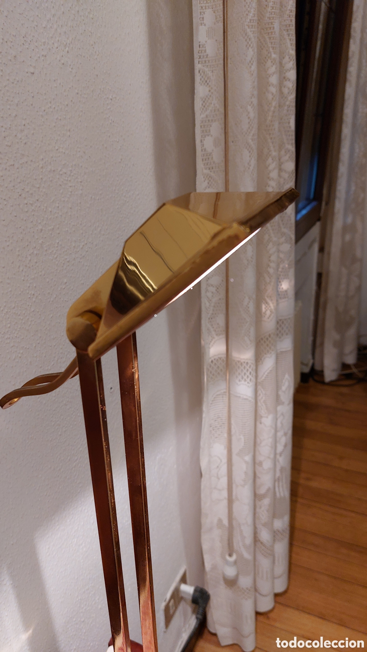Vintage: Gran Lampara de bronce de escritorio - Foto 7